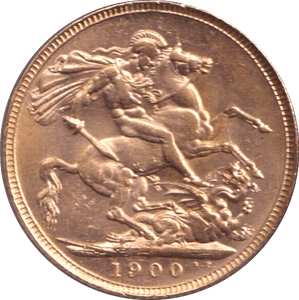 1900 GOLD SOVEREIGN ( UNC ) - SOVEREIGN - Cambridgeshire Coins