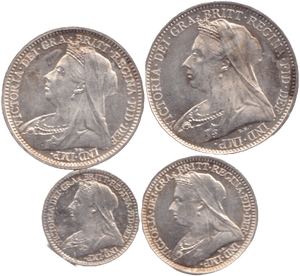 1900 MAUNDY SET VICTORIA - Maundy Set - Cambridgeshire Coins