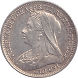 1900 MAUNDY THREEPENCE ( UNC ) - MAUNDY THREEPENCE - Cambridgeshire Coins