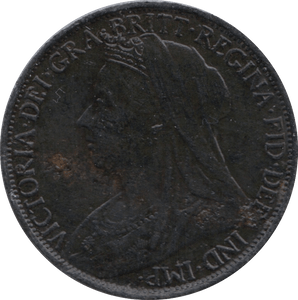 1900 PENNY ( GVF ) - PENNY - Cambridgeshire Coins