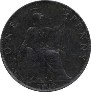 1900 PENNY ( GVF ) - PENNY - Cambridgeshire Coins