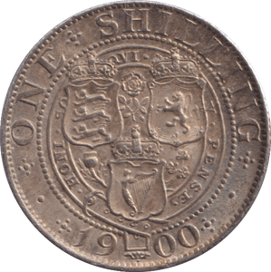 1900 SHILLING ( AUNC ) - SHILLING - Cambridgeshire Coins