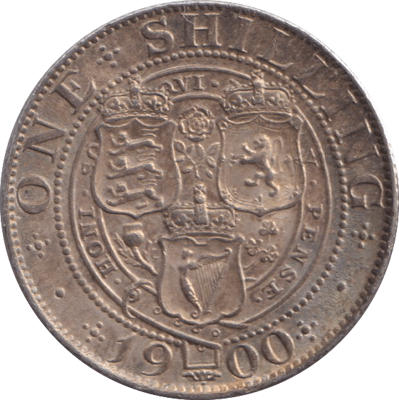 1900 SHILLING ( AUNC ) - SHILLING - Cambridgeshire Coins