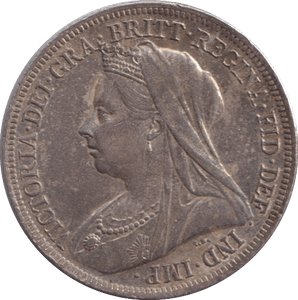 1900 SHILLING ( AUNC ) - SHILLING - Cambridgeshire Coins