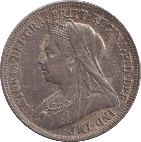 1900 SHILLING ( AUNC ) - SHILLING - Cambridgeshire Coins