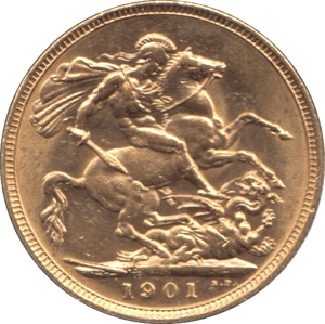 1901 GOLD SOVEREIGN ( UNC ) MELBOURNE MINT - SOVEREIGN - Cambridgeshire Coins