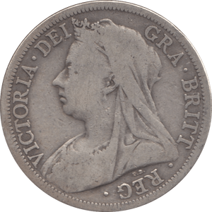 1901 HALFCROWN ( FINE ) - Halfcrown - Cambridgeshire Coins