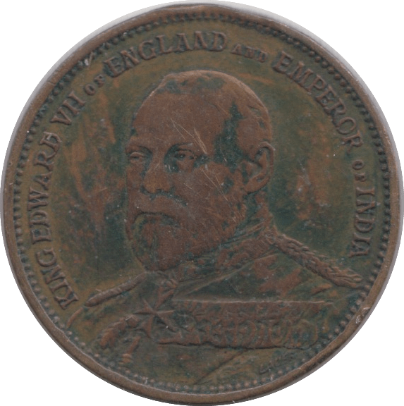 1901 KING EDWARD VII ACCESSION MEDALLION - MEDALS & MEDALLIONS - Cambridgeshire Coins