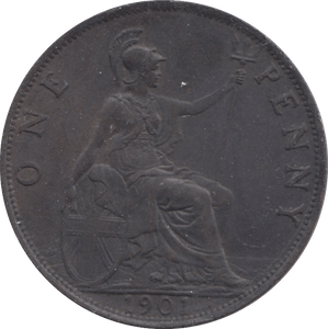 1901 PENNY ( EF ) - PENNY - Cambridgeshire Coins