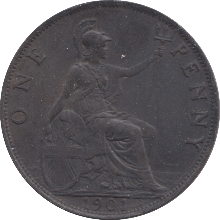 1901 PENNY ( EF ) - PENNY - Cambridgeshire Coins