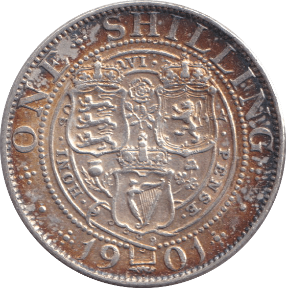 1901 SHILLING ( EF ) - SHILLING - Cambridgeshire Coins