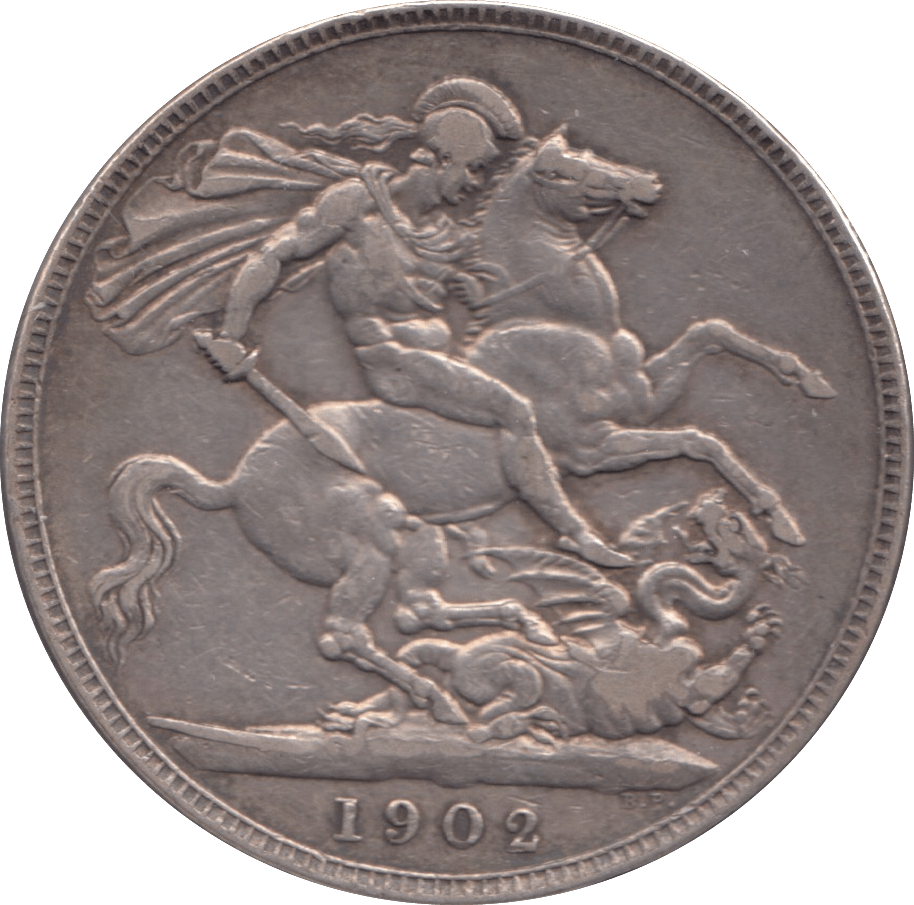 1902 CROWN ( GF ) - CROWN - Cambridgeshire Coins