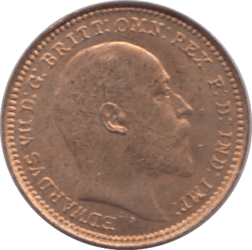 1902 ONE THIRD FARTHING ( UNC ) - One Third Farthing - Cambridgeshire Coins