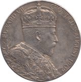 1902 SILVER KING EDWARD VII CORONATION MEDALLION - MEDALS & MEDALLIONS - Cambridgeshire Coins