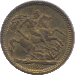 1902 TOY MONEY MODEL SOVEREIGN - TOY MONEY - Cambridgeshire Coins