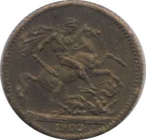 1902 TOY MONEY MODEL SOVEREIGN - TOY MONEY - Cambridgeshire Coins