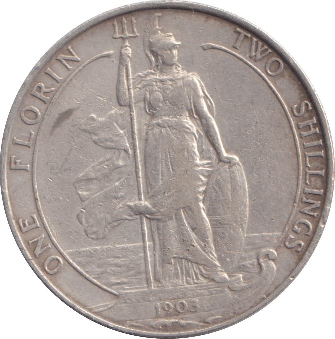 1903 FLORIN ( VF ) - FLORIN - Cambridgeshire Coins