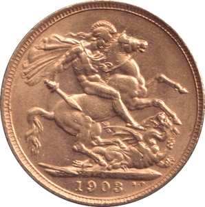 1903 GOLD SOVEREIGN ( EF ) - SOVEREIGN - Cambridgeshire Coins