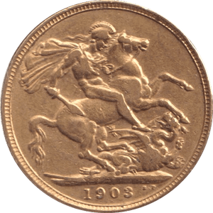 1903 GOLD SOVEREIGN ( VF ) - SOVEREIGN - Cambridgeshire Coins