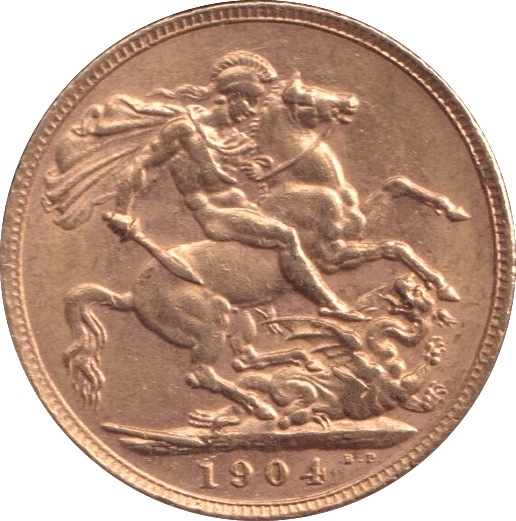 1904 GOLD SOVEREIGN ( AUNC ) - Sovereign - Cambridgeshire Coins