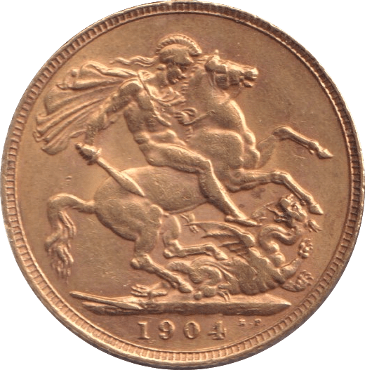 1904 GOLD SOVEREIGN ( GVF ) - SOVEREIGN - Cambridgeshire Coins