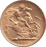 1906 GOLD SOVEREIGN ( EF ) - SOVEREIGN - Cambridgeshire Coins