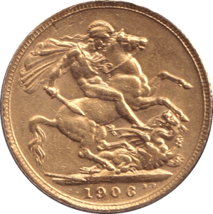 1906 GOLD SOVEREIGN ( GVF ) - SOVEREIGN - Cambridgeshire Coins