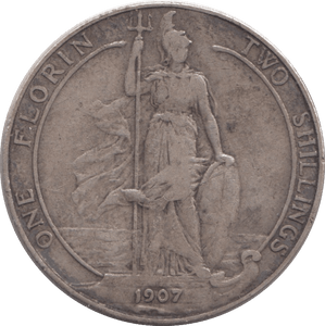 1907 FLORIN ( GF ) - FLORIN - Cambridgeshire Coins