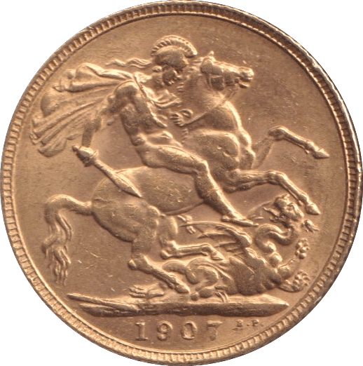 1907 GOLD SOVEREIGN ( AUNC ) - Sovereign - Cambridgeshire Coins