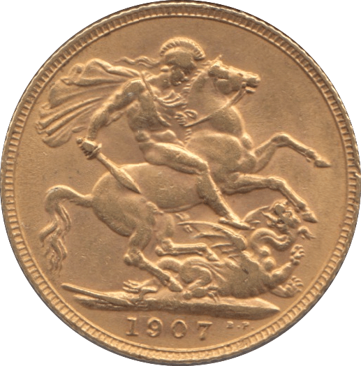 1907 GOLD SOVEREIGN ( EF ) - SOVEREIGN - Cambridgeshire Coins