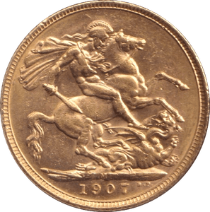 1907 GOLD SOVEREIGN ( UNC ) MELBOURNE MINT - SOVEREIGN - Cambridgeshire Coins