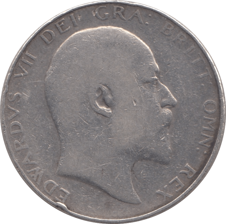 1908 HALFCROWN ( NF ) - Halfcrown - Cambridgeshire Coins