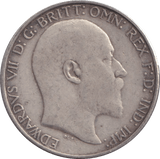 1909 FLORIN ( VF ) - FLORIN - Cambridgeshire Coins
