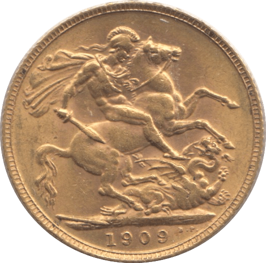 1909 GOLD SOVEREIGN ( EF ) - Sovereign - Cambridgeshire Coins