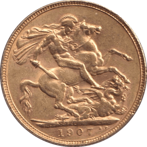 1909 GOLD SOVEREIGN ( EF ) - SOVEREIGN - Cambridgeshire Coins