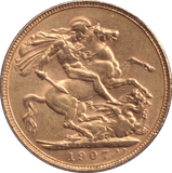 1909 GOLD SOVEREIGN ( EF ) - SOVEREIGN - Cambridgeshire Coins