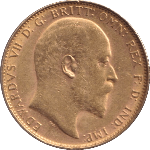 1909 GOLD SOVEREIGN ( EF ) - SOVEREIGN - Cambridgeshire Coins