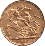 1909 GOLD SOVEREIGN ( GVF ) - SOVEREIGN - Cambridgeshire Coins