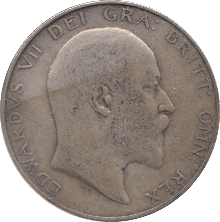 1909 HALFCROWN ( FINE ) - Halfcrown - Cambridgeshire Coins