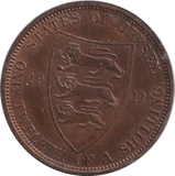 1911 1/12 SHILLING - PENNY - Cambridgeshire Coins