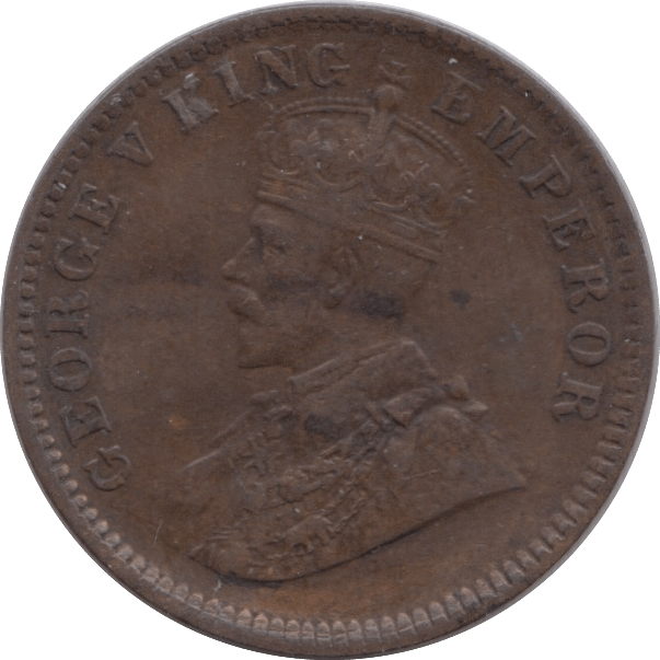 1911 1/4 ANNA BRITISH INDIA - WORLD COINS - Cambridgeshire Coins