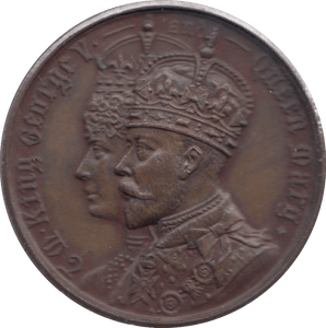 1911 GEORGE V CORONATION MEDAL - MEDALS & MEDALLIONS - Cambridgeshire Coins