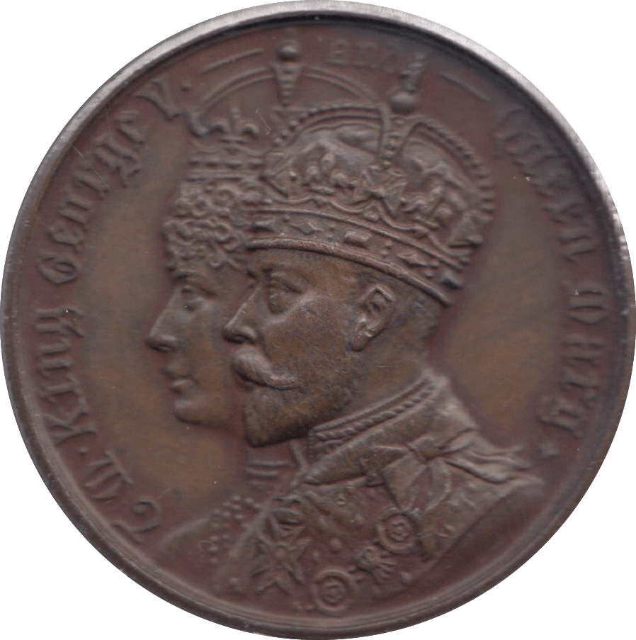 1911 GEORGE V CORONATION MEDAL - MEDALS & MEDALLIONS - Cambridgeshire Coins