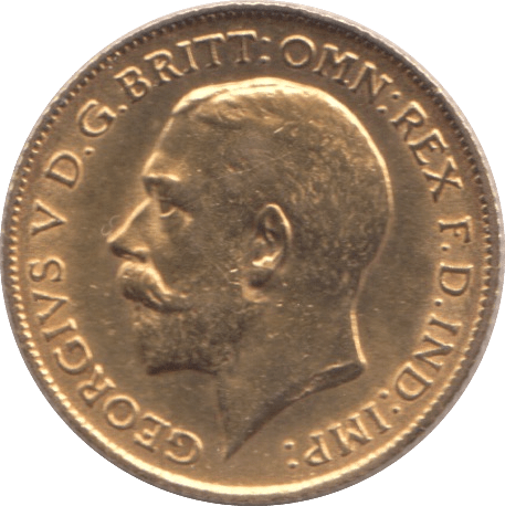 1911 GOLD HALF SOVEREIGN ( GVF ) - Half Sovereign - Cambridgeshire Coins