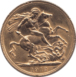 1912 SOVEREIGN ( UNC ) - Sovereign - Cambridgeshire Coins