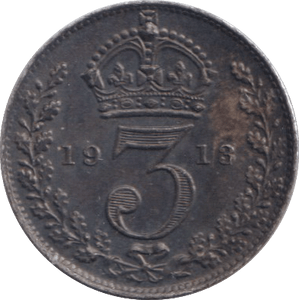 1913 MAUNDY THREEPENCE ( UNC ) - MAUNDY THREEPENCE - Cambridgeshire Coins