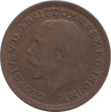 1913 ONE THIRD FARTHING ( AUNC ) - One Third Farthing - Cambridgeshire Coins