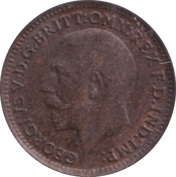 1913 ONE THIRD FARTHING ( EF ) C - One Third Farthing - Cambridgeshire Coins