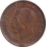 1913 THIRD FARTHING ( GVF ) - One Third Farthing - Cambridgeshire Coins