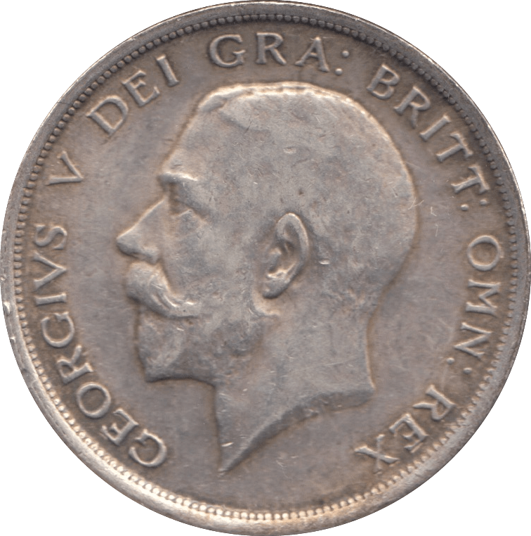 1914 HALFCROWN ( GVF ) - Halfcrown - Cambridgeshire Coins